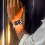 ساعة Apple Watch الذهبية