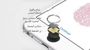 القطع الداخلية ومكونات حساس Touch ID