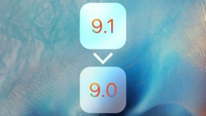 داونجريد من iOS 9.1 إلى iOS 9.0