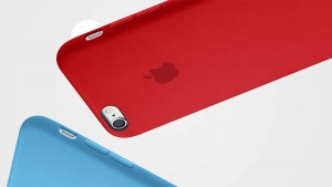غطاء أحمر للايفون 6s
