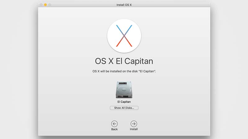 تنصيب ماك OS X El Capitan