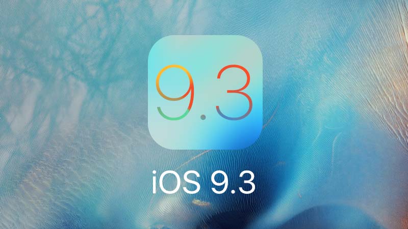 نظام iOS 9.3