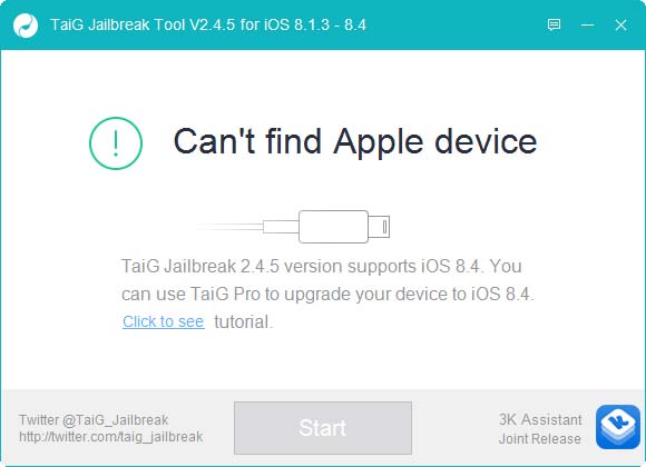 جيلبريك TaiG لـ iOS 8