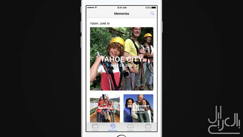 تطبيق الصور في iOS 10
