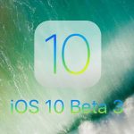 iOS 10 بيتا 3