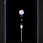 مشكلة اتصل بـ iTunes وضع استعادة