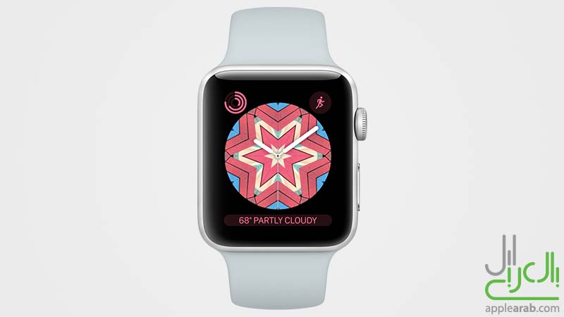 واجهة Apple Watch في watchOS 4