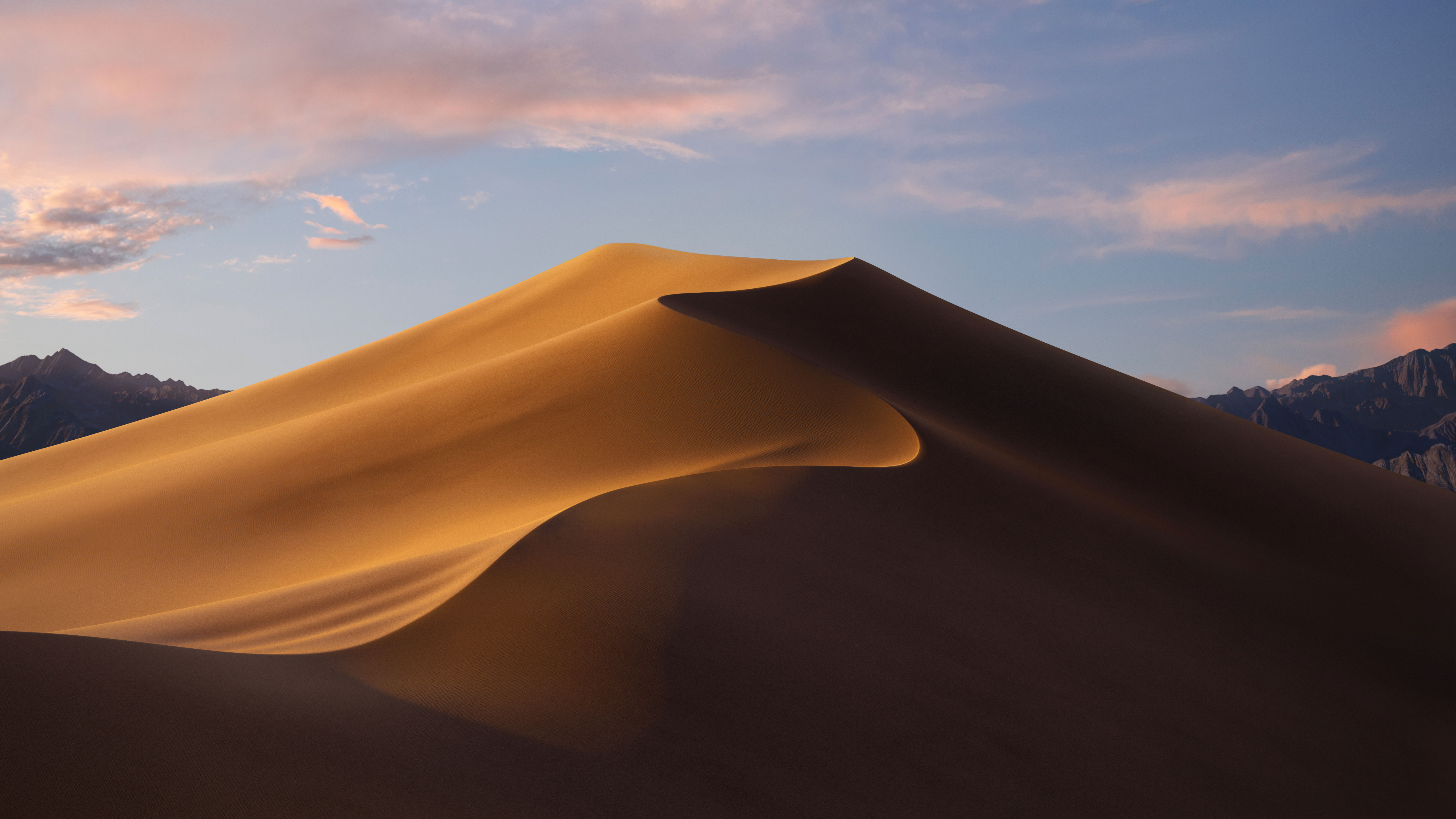 خلفية macOS Mojave الصباح
